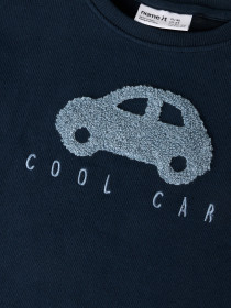 NAME IT Sweatshirt Obear Dark Sapphire